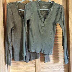 ‼️SET OF 2‼️Aerie Shirts
